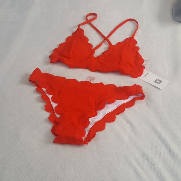 Zaful Other - Zaful scalloped bikini